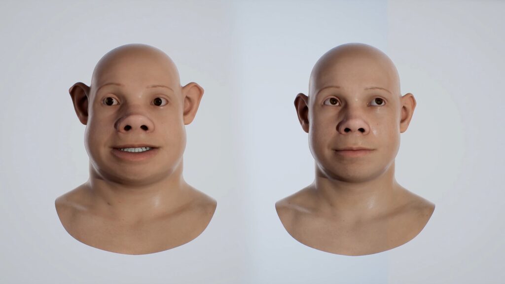 Characters blending