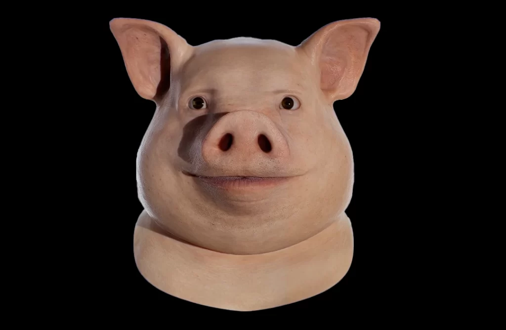 Pig Digital Character